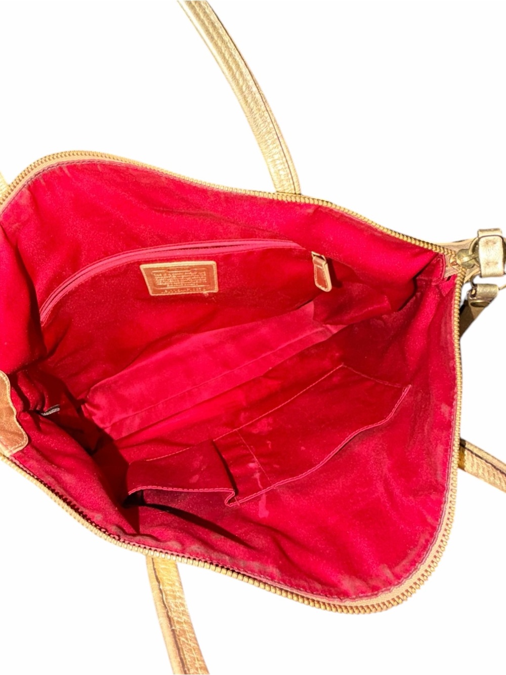Coach Laura "Secret Admirer" Signature Canvas Tote Bag (Style Number: F18870) - Picture 9 of 9